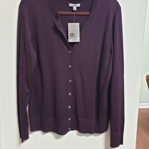 Purple Cardigan
